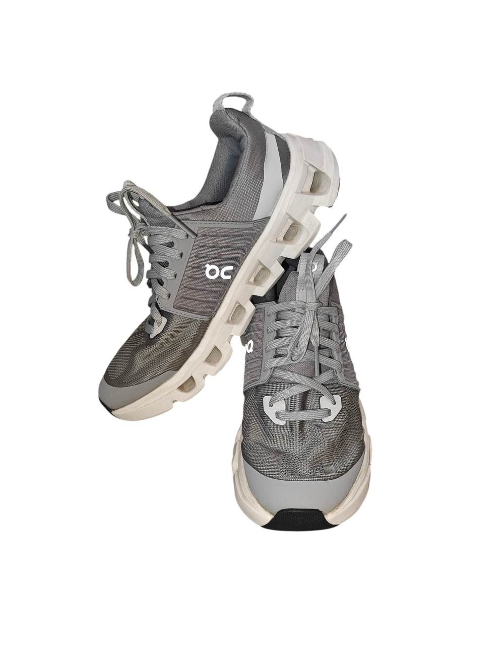On Cloudswift Running Shoes in the Alloy/Glacier Colorway Size 5.5Y